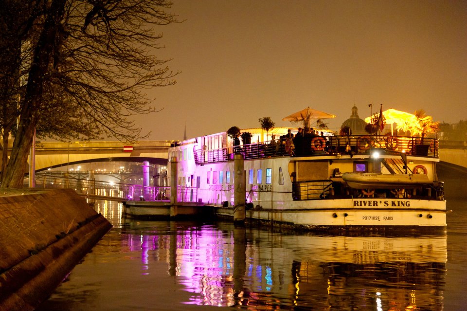 River&rsquo;s King – péniche EVG EVJF Paris 1er