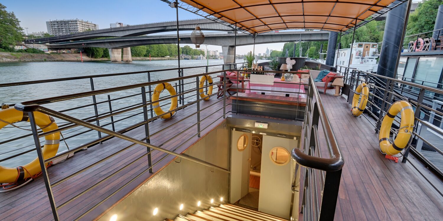 Location péniche Paris – Release – La Péniche (Privatisation totale)